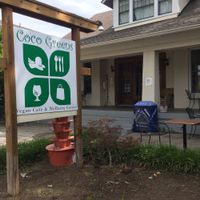 Outside at 212 Cafe and Wellness Center in Nashville