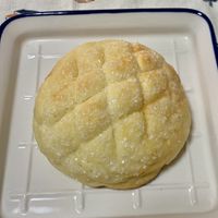 Melon-pan  at Tonton アレルギー対応パン in Komatsu