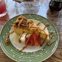 Delicious pumpkin cheesecake 😋  at The Grain Cafe in Los Angeles