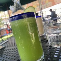 Fresh custom juice at The Grain Cafe in Los Angeles