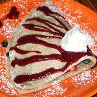 Berry Crepe at The Grain Cafe in Los Angeles