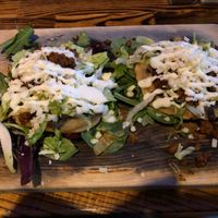 Sopes at The Grain Cafe in Los Angeles