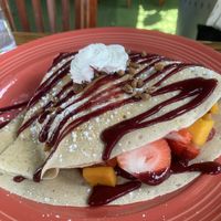 Tropical Crepe 🍓  at The Grain Cafe in Los Angeles
