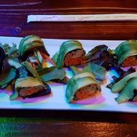 dragon rolls at The Grain Cafe in Los Angeles