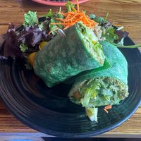 Falafel Wrap at The Grain Cafe in Los Angeles