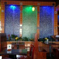 water wall at The Grain Cafe in Los Angeles