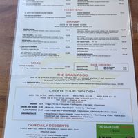   at The Grain Cafe in Los Angeles