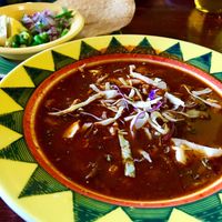 Pozole at The Grain Cafe in Los Angeles