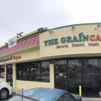 Front of building at The Grain Cafe in Los Angeles