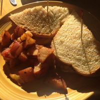 vegan Reuben sandwich. awesome.  at The Grain Cafe in Los Angeles