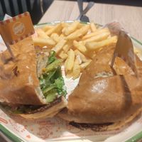 Chick'n burger at Neat Burger - Merlata Bloom in Milan