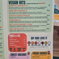 Menu at Neat Burger - Merlata Bloom in Milan