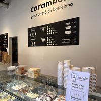 Menu  at Carambola in Barcelona