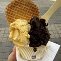 Dark chocolate and passionfruitt  at Carambola in Barcelona