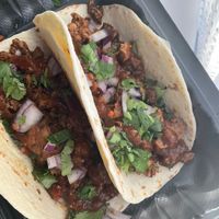"Steak" taco at Chihuahua Brothers in Baltimore