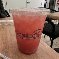 Homemade Spritzer #Veganuary at Rooted3 in Bethesda