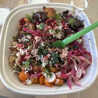 The spicy cilantro is really yummy   at Rooted3 in Bethesda