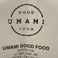   at Umami Good Food - La Laguna in Tenerife