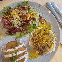 Mushroom schwarma at Umami Good Food - La Laguna in Tenerife