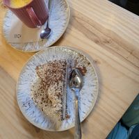 Käsekuchen mit Erdnüssen at Umami Good Food - La Laguna in Tenerife