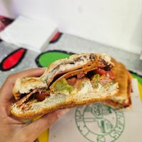 Cubano at Tortas TiM in Mexico City