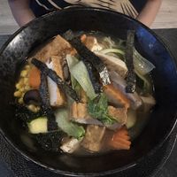 Tofu Miso soup (main course size)  at Nikko Sushi Ramen & Vegan in Bamberg