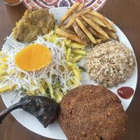  at Govindas in Santa Marta