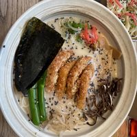 Tofu Tonkatsu Ramen  at Noodle Brat in London