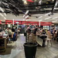 Outdoor dining area   at Almacen De Pizzas in Asuncion