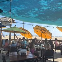 Outdoor patioo  at GT's On the Beach in Port Stanley