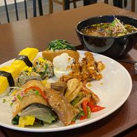 Everyday different menu at JustBe Temple - 홍대선원 in Seoul