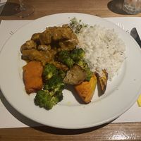 Tofu curry for CHF 16.00  at Sous le Pont in Bern
