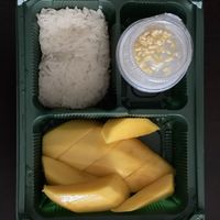 Mango sticky rice from Ros' Niyom (Silom Complex), Bangkok  at Ros' Niyom - Silom Complex in Bangkok