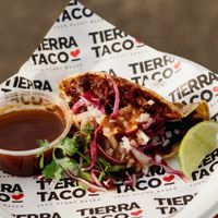Birria Taco  at Tierra Taco in Los Angeles