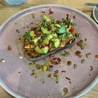 Avo on toast  at 1947 Coffee Co in Enfield