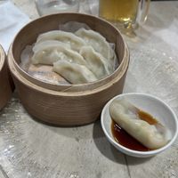 Vegetable dumplings   at MOON and BACK Ramen Bar Kyoto in Kyoto
