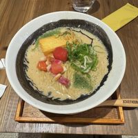 Vegan Creamy Ramen   at MOON and BACK Ramen Bar Kyoto in Kyoto