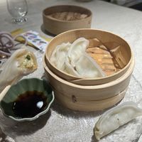Gyoza  at MOON and BACK Ramen Bar Kyoto in Kyoto