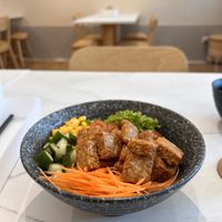 Rice bowl with tempeh - was delicious !  at Niàn Cafe in Langkawi