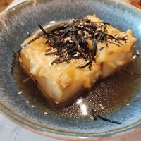 Agedashi tofu at Niàn Cafe in Langkawi