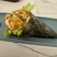 Vegan tempura   at Niàn Cafe in Langkawi