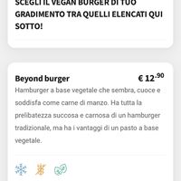 Beyond burger pattyies  at La Compagnia del Luppolo in Parabiago