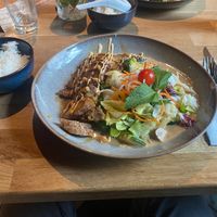 Vegane "Ente" at NI-Vegan in Luebeck