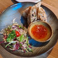 Frühlingsrollen at NI-Vegan in Luebeck