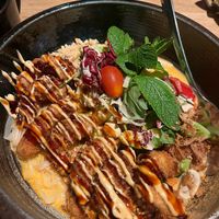 Kokusnudeln mit Shrimps   at NI-Vegan in Luebeck