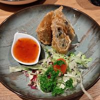 Spring rolls at NI-Vegan in Luebeck