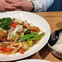 Specialty with bamboo at NI-Vegan in Luebeck