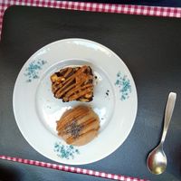 Dessert at Punto Mercado Holistico in Rosario