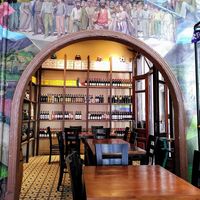 interior at Osteria Del Porto in Lima