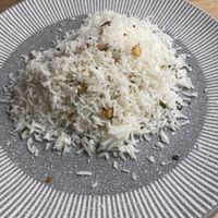 Coconut Rice  at Mallus in Maidstone